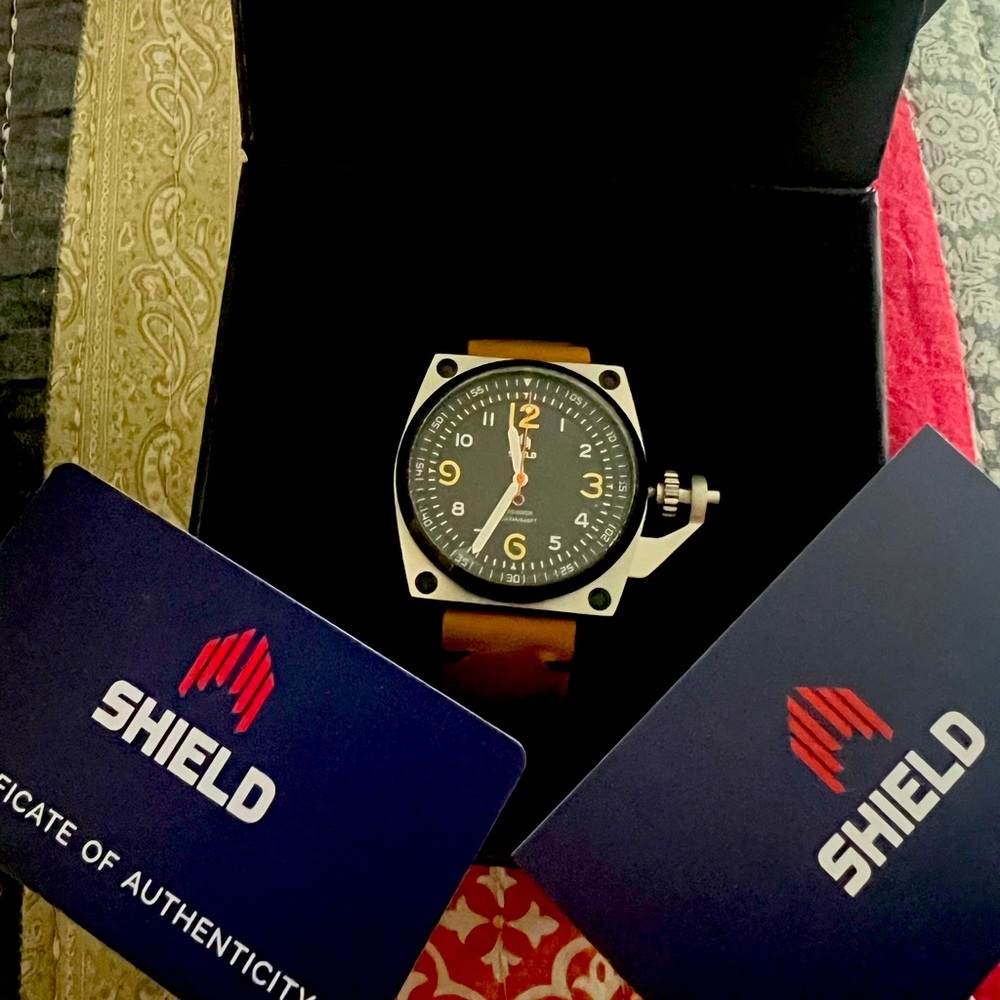 Shield Pascal watch - new in box with all cards